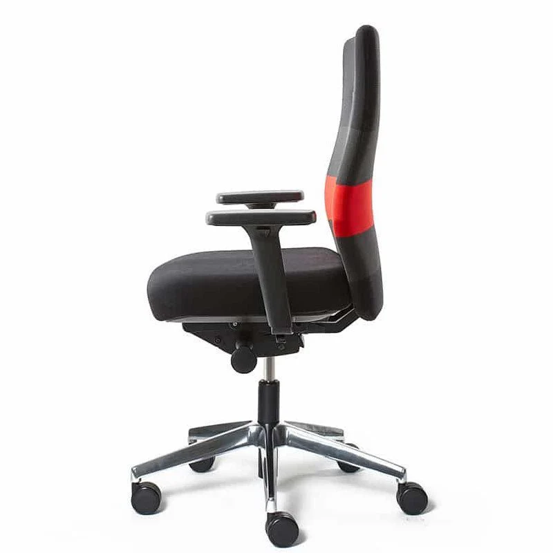 2025 Silla de Oficina Ergonómica Agilis AG10 EL SALVADOR DE ESPALDA con Bandas de Colores – Configurable