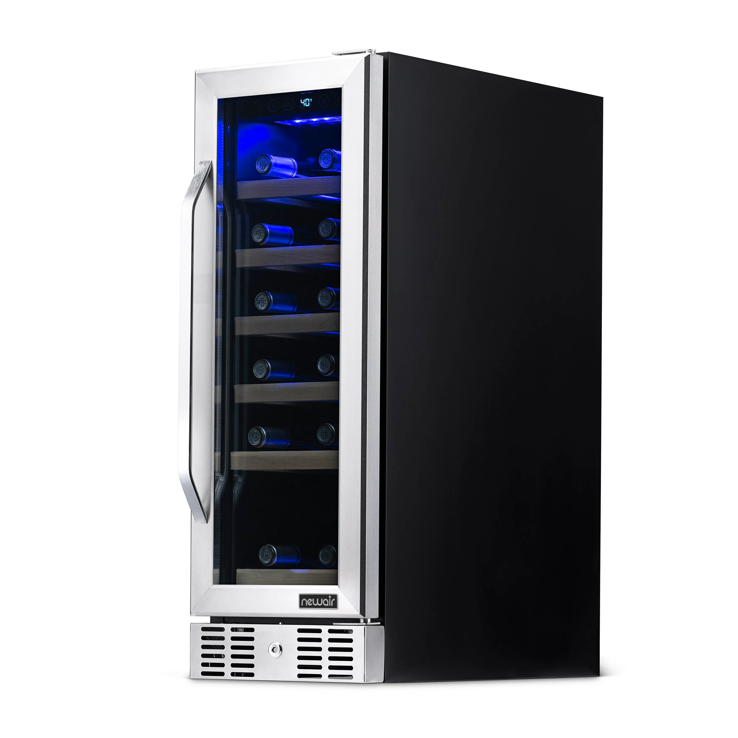 2025 Refrigerador de Vinos Empotrable Newair – Acero Inoxidable