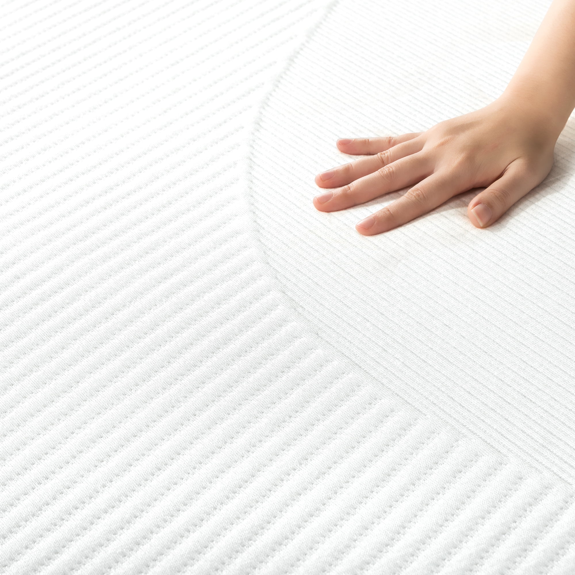Colchón de Espuma Viscoelástica Spa Sensations de Zinus, 20 cm de Confort – Tamaño Queen