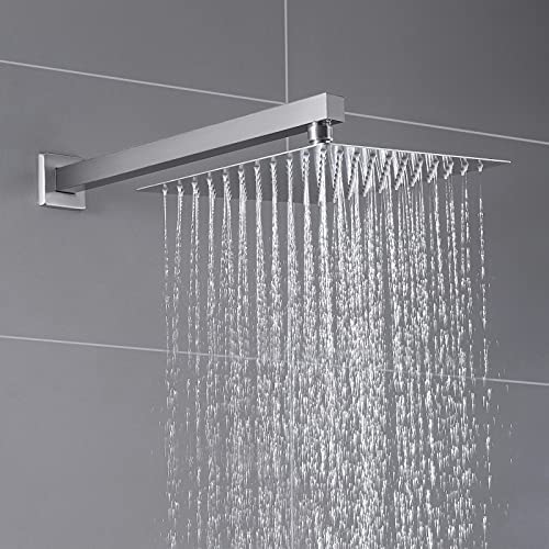 Sistema de Ducha KES con Cabezal de Ducha Rain de 12 Pulgadas