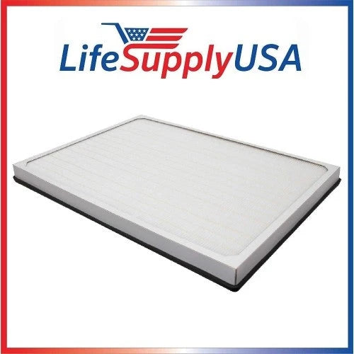 LifeSupplyUSA Paquete de 8 Filtros HEPA de Repuesto Aftermarket (2 juegos) Compatibles con el Purificador de Aire para Toda la Casa IQAir Perfect 16 ID-2225 Modelo de 3 Toneladas, Parte # 202 11 30 02, Tamaño 3