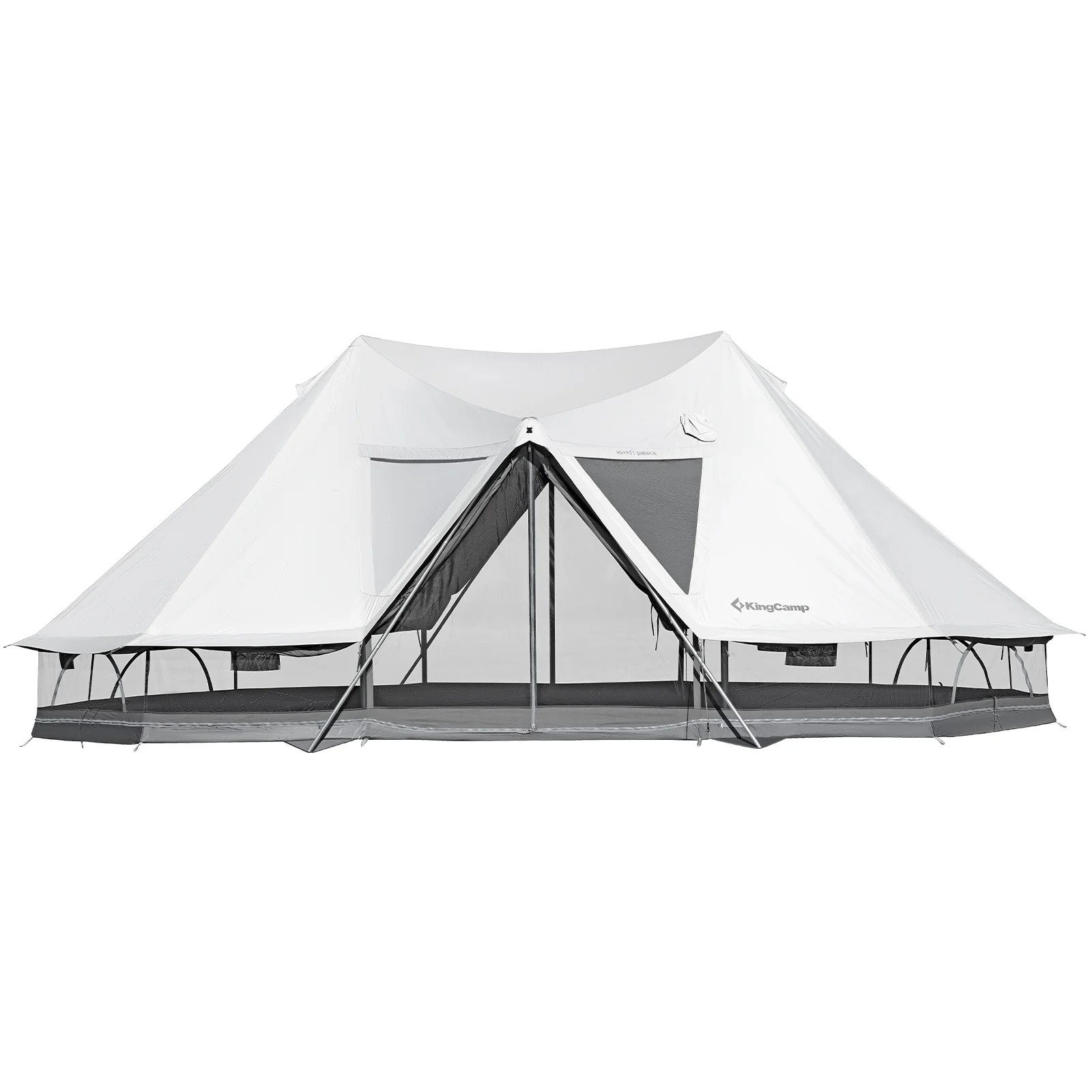 2025 KingCamp Khan Palace – Tienda espaciosa de glamping con ventilación variable, gran altura interior y opción de chimenea para grupos grandes