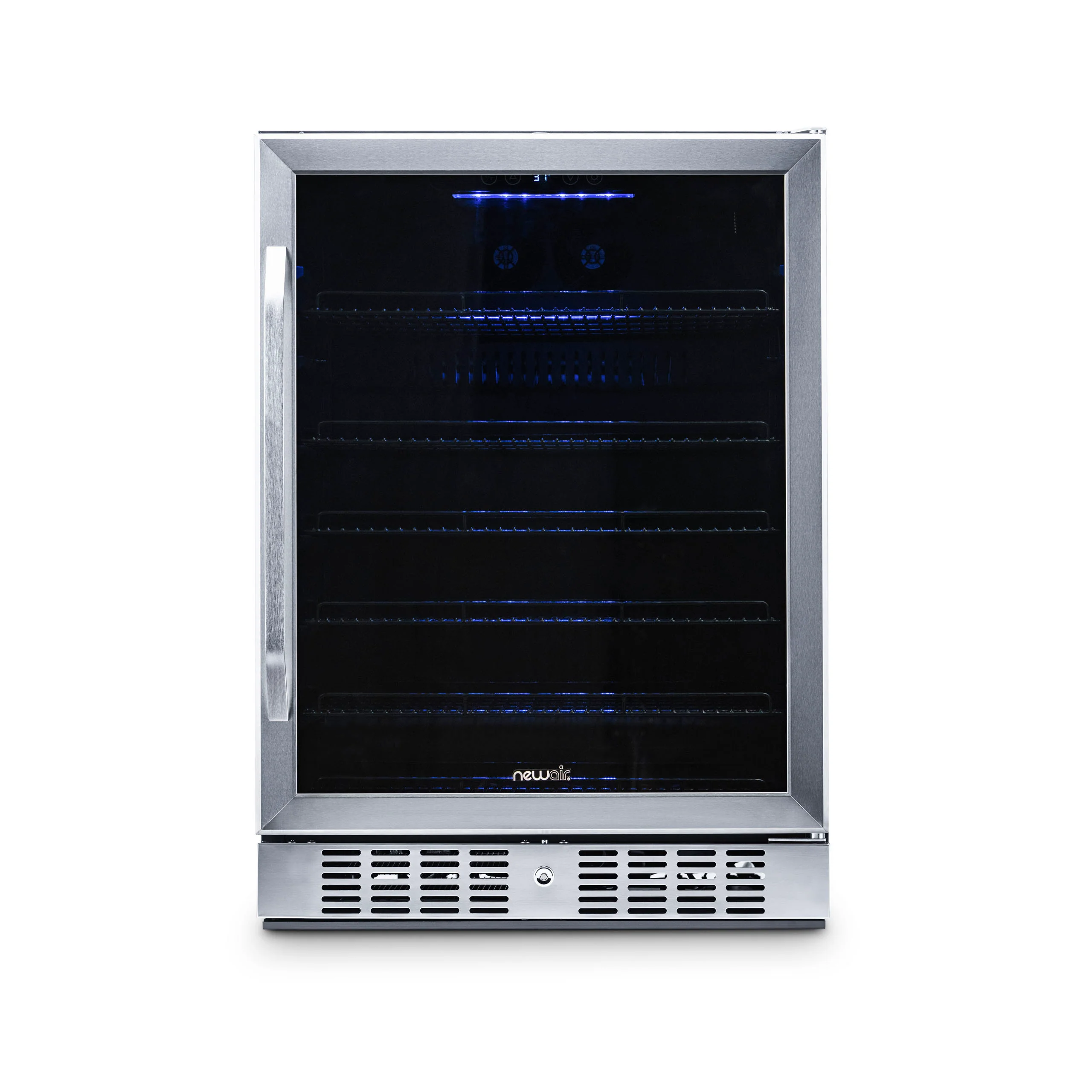 2025 Newair® Refrigerador de Bebidas Empotrable de Acero Inoxidable – 177 Latas – 24