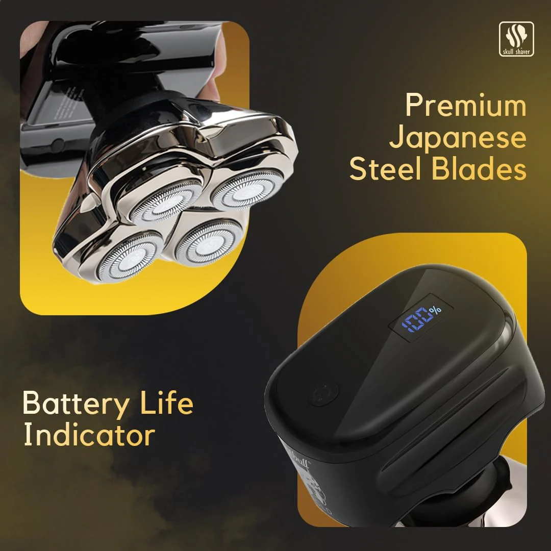 2025 Pitbull Gold PRO – Afeitadora eléctrica para cabeza y rostro