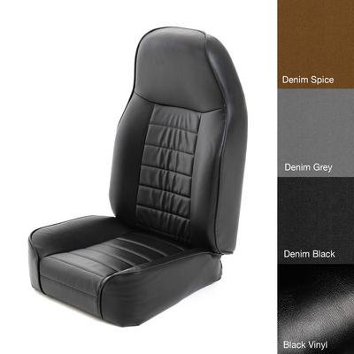 Smittybilt Asiento Delantero Estándar tipo Cubo (Vinilo Negro) - 44901 Jeep Wrangler 2015