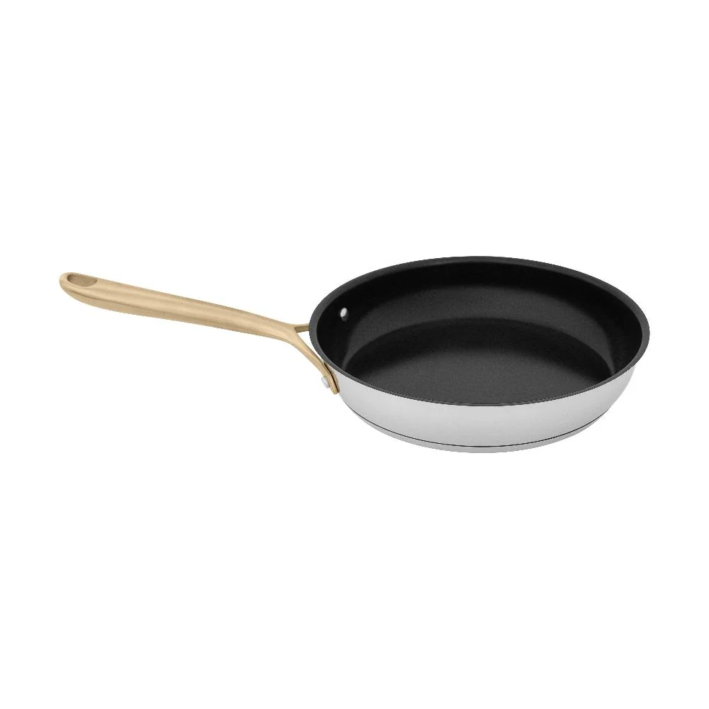 Set de Cocina de 10 Piezas No Tóxico en Acero Inoxidable con 3 Piezas de Cerámica Antiadherente ZLINE (CWSETL-NS-10)