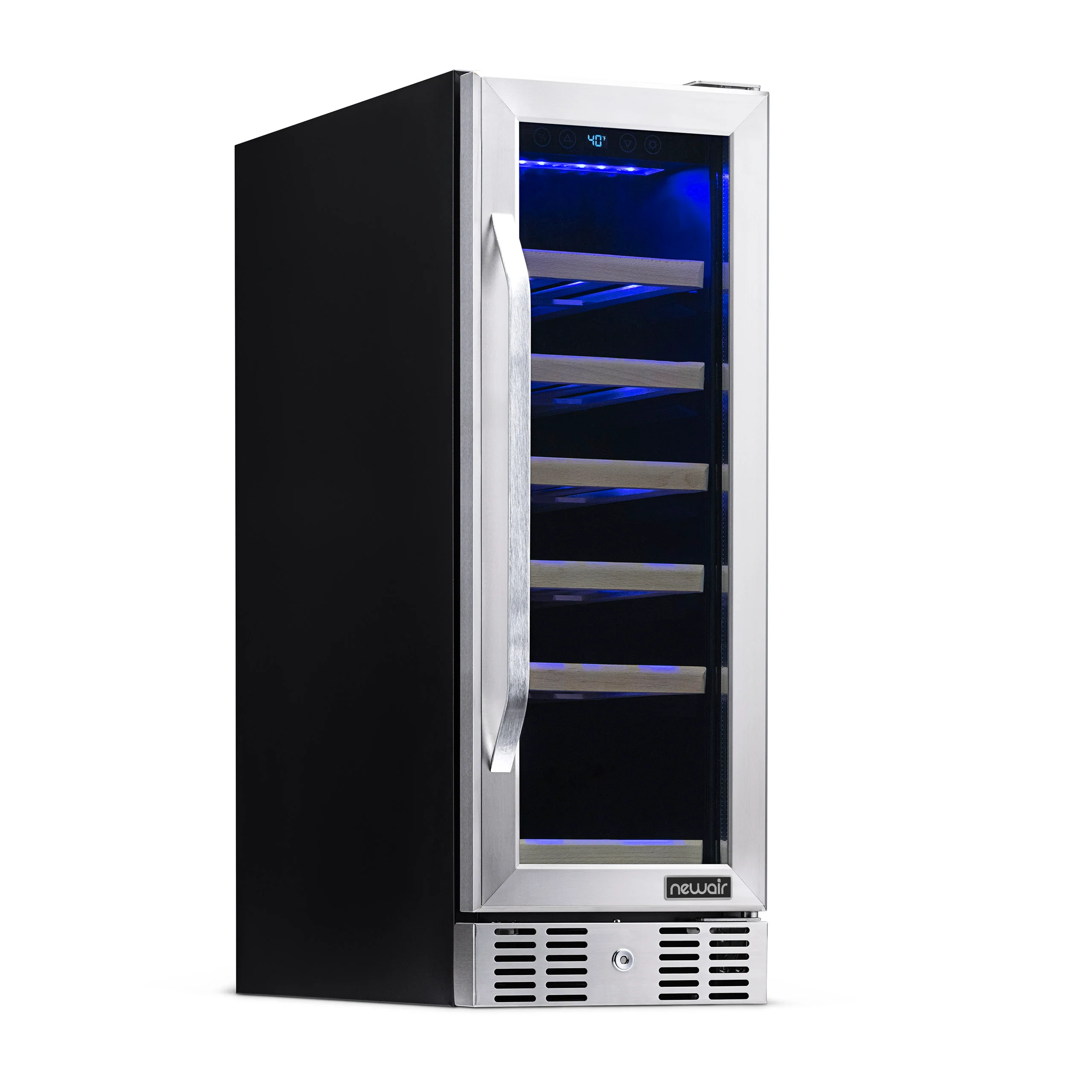 2025 Refrigerador de Vinos Empotrable Newair – Acero Inoxidable