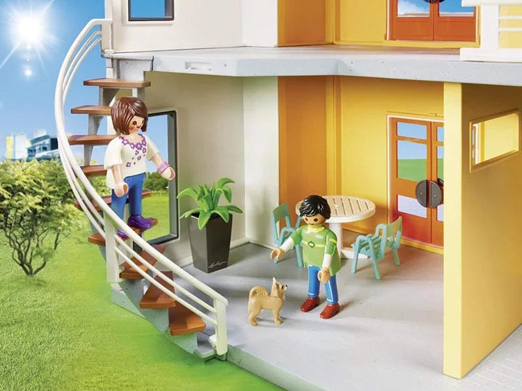 2025 PLAYMOBIL Casa Moderna Juego de Muñecas