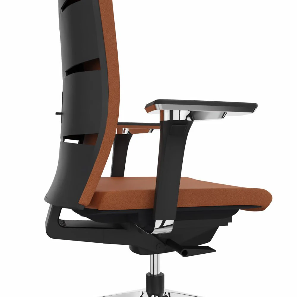 2025 Sillón Ejecutivo Ergonómico de Cuero Auténtico lento Matrix MT14 – EL SILLÓN EJECUTIVO para un Trabajo Cómodo – Fabricado en Alemania – Garantía de 30 Años