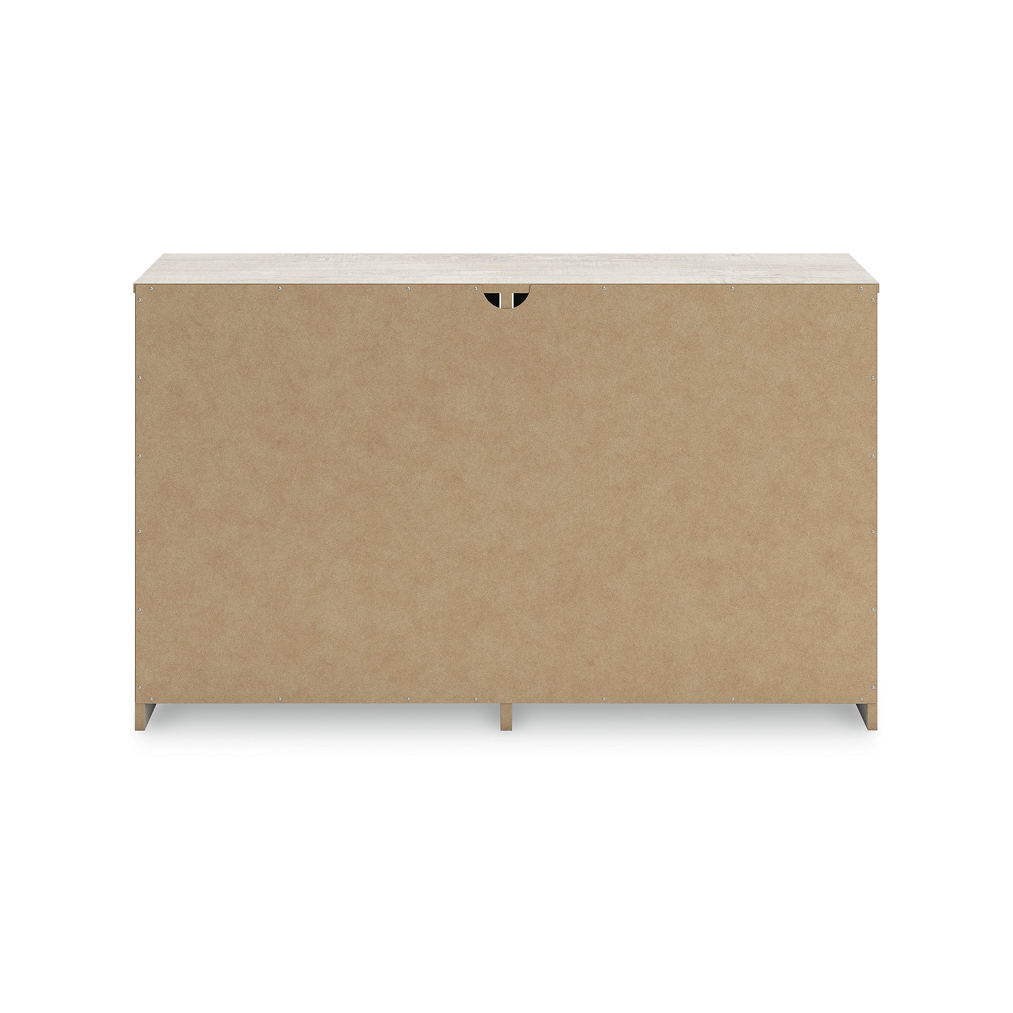 Cajonera Shawburn de 6 Cajones Estilo Granja Moderna de Signature Design by Ashley, Acabado Blanco Roto