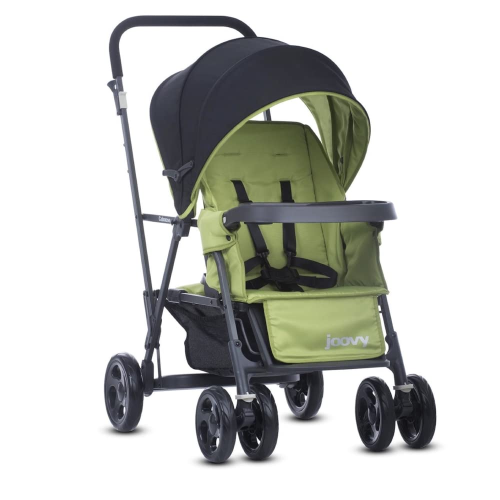 2025 Silla de Paseo Joovy Caboose Graphite Appletree – Cochecito Doble Compacto y Versátil