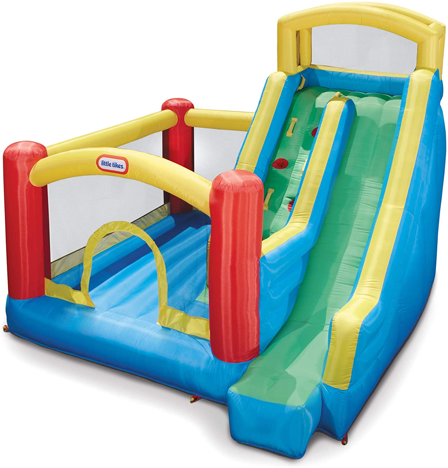 Inflable Gigante con Tobogán y Brincolín Little Tikes