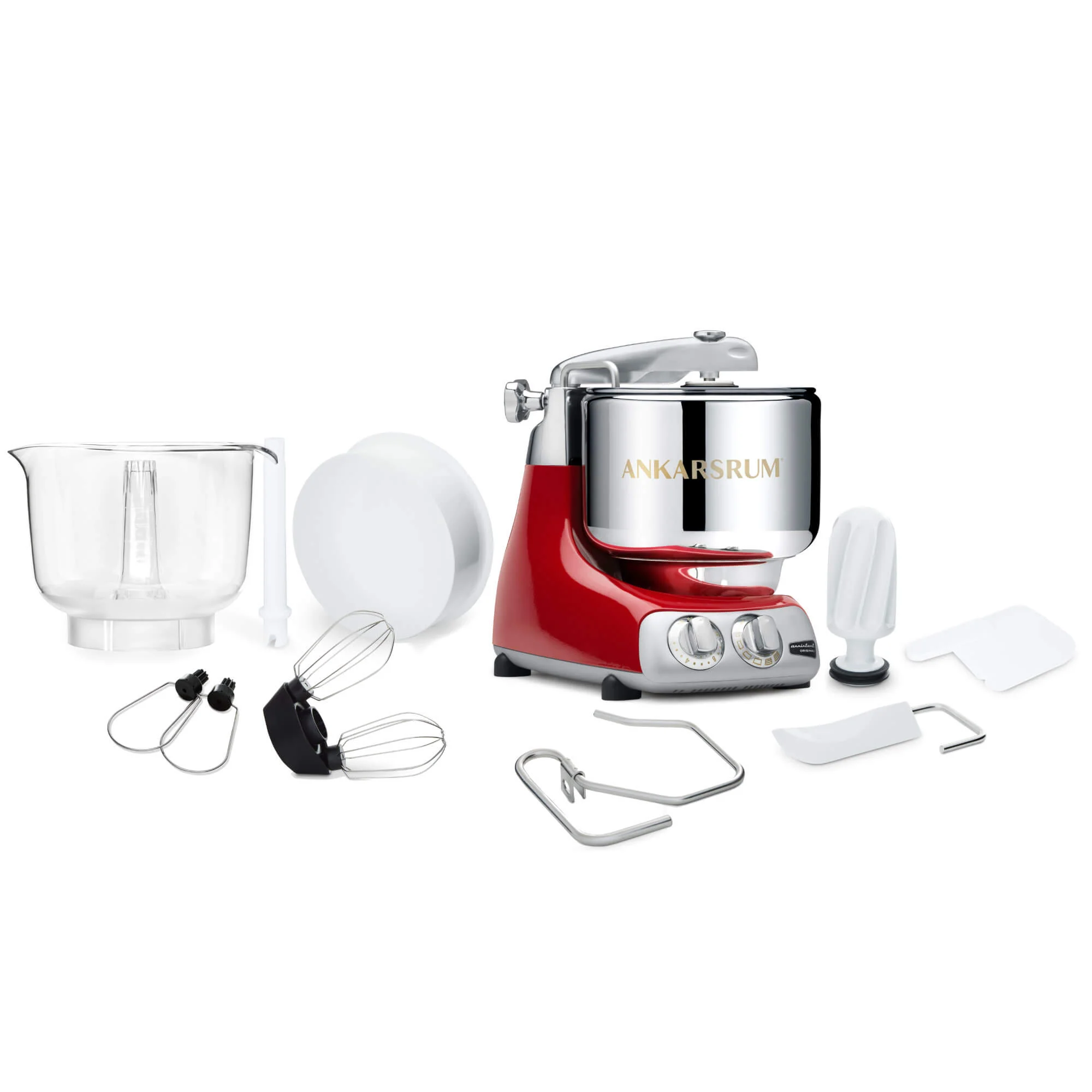 2025 Ankarsrum Assistent Original 6230 – Robot de cocina en rojo intenso