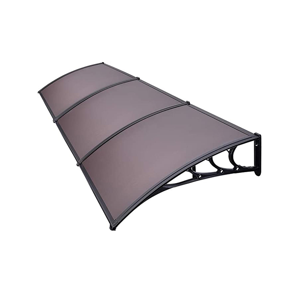 Tejadillo de Ventana y Puerta Marrón 40/80/120 Pulgadas