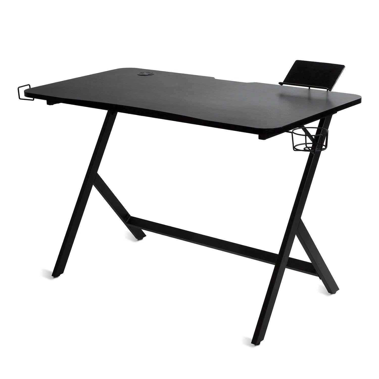 Escritorio Gamer Atlantic Fire Storm con 24 Luces LED Multicolores y 3 Puertos USB