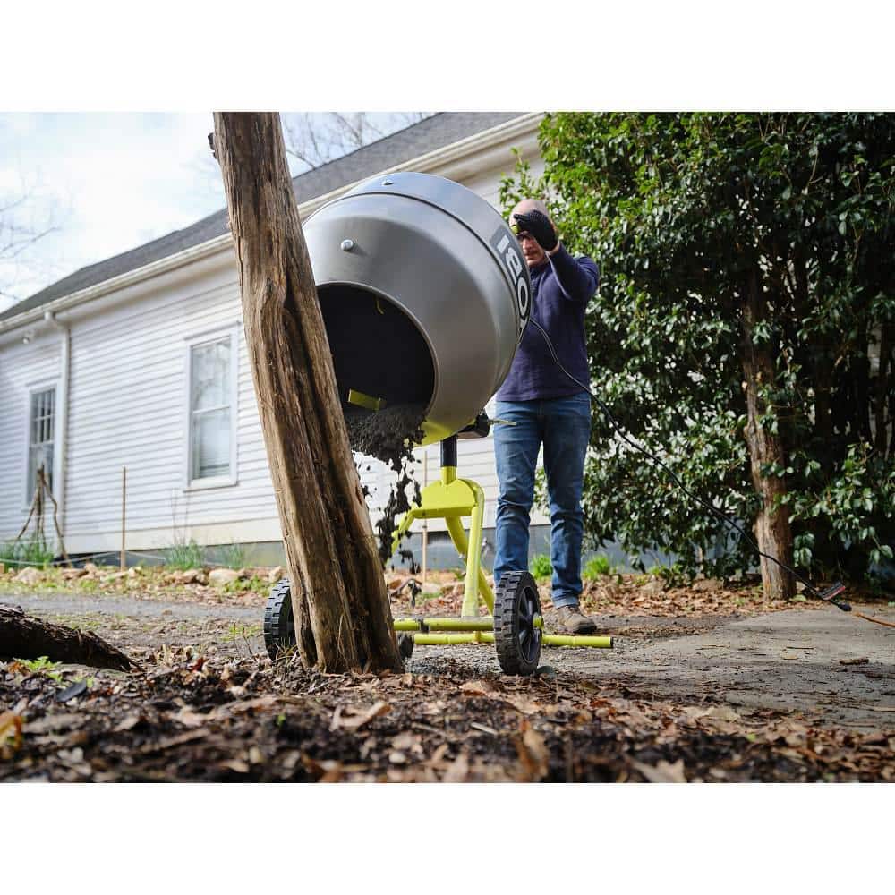 2025 Mezcladora de Concreto Portátil RYOBI 5,0 pies³ RMX001