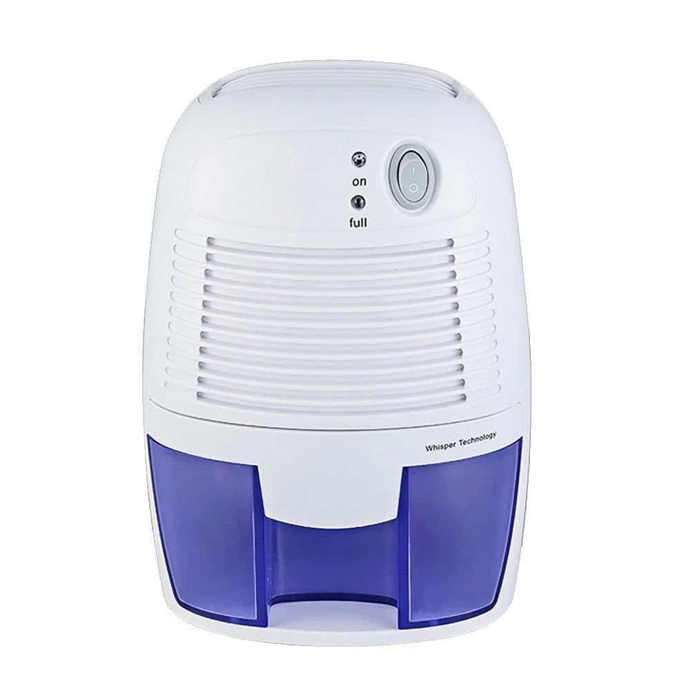 Deshumidificador Mini Silencioso Meterk para 100 pies² con Capacidad de Deshumidificación de 250 ml/día y Tanque de Agua de 500 ml – Deshumidificador Eléctrico Plug-in tipo Peltier para RV, Caravana, Reptiles, Armarios, Camper, Plantas, Baño