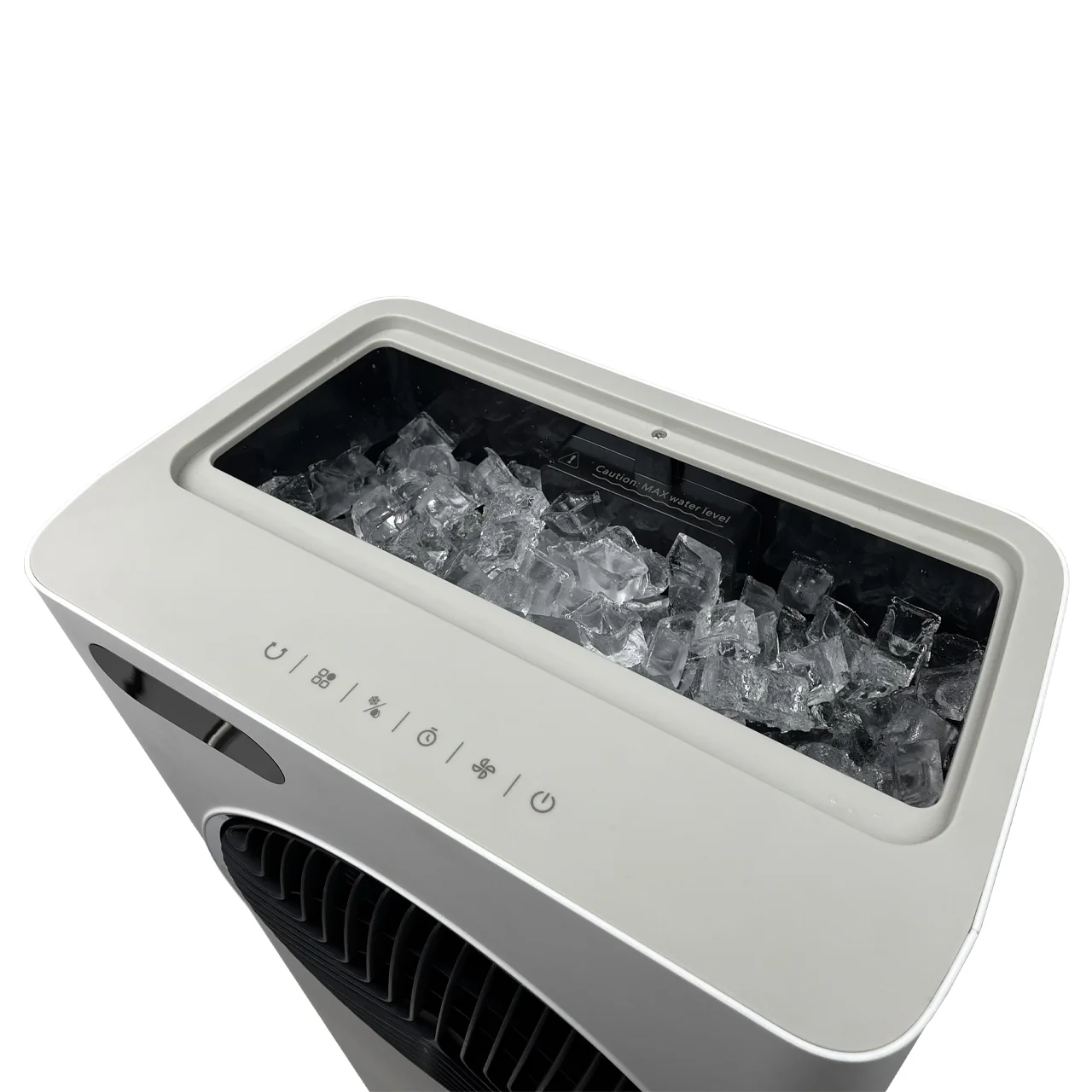 2025 Newair® Enfriador de Aire Evaporativo y Ventilador Portátil 1 600 CFM con Placa de Enfriamiento tipo Panal – Blanco