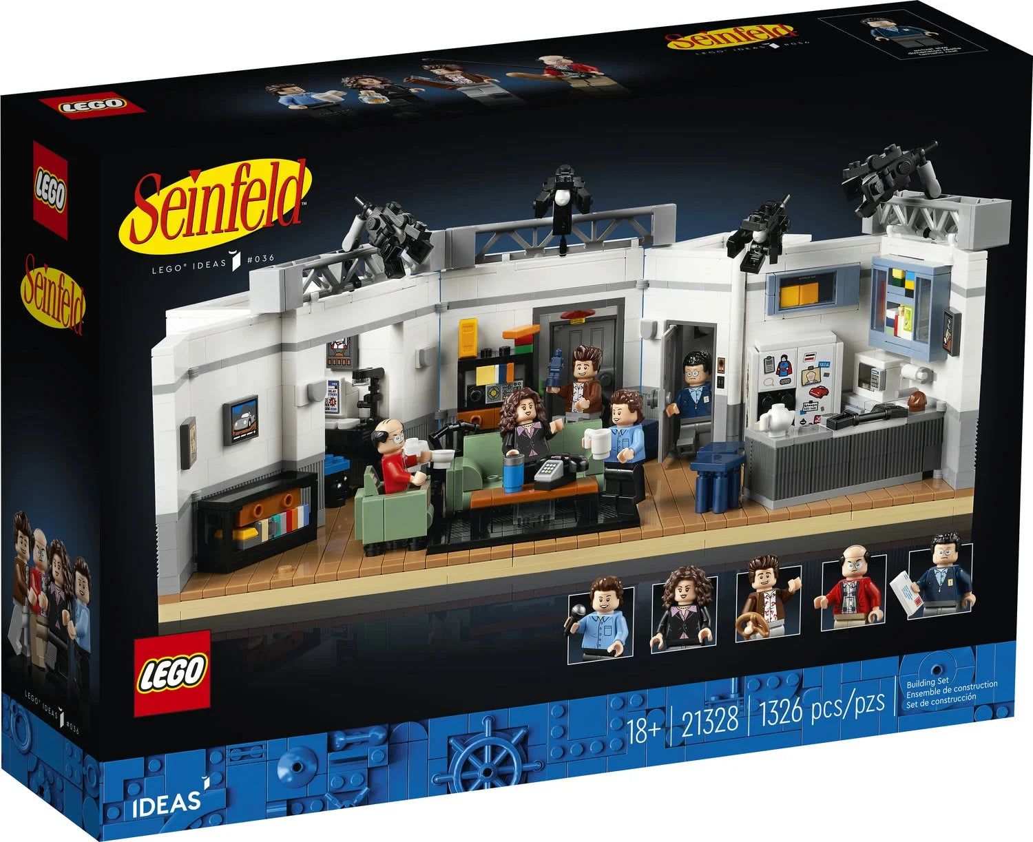 LEGO Ideas Seinfeld 21328 – Set de Construcción (1326 Piezas)