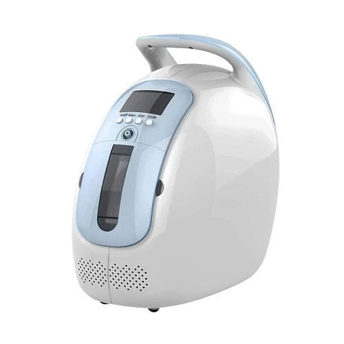MAGCARE Concentrador de Oxígeno Portátil 1L-5L Generador de Oxígeno para Uso en el Hogar, Viajes y Automóvil, 110 V