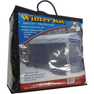 Lucky Dog Protector contra viento/Tela para sombra con ojales y bridas de plástico incluidas, 34 pies x 57 pulgadas