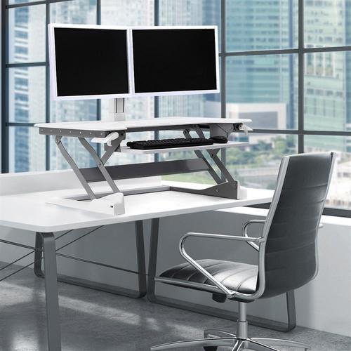 Estación de trabajo ajustable sentado-de pie WorkFit-TL