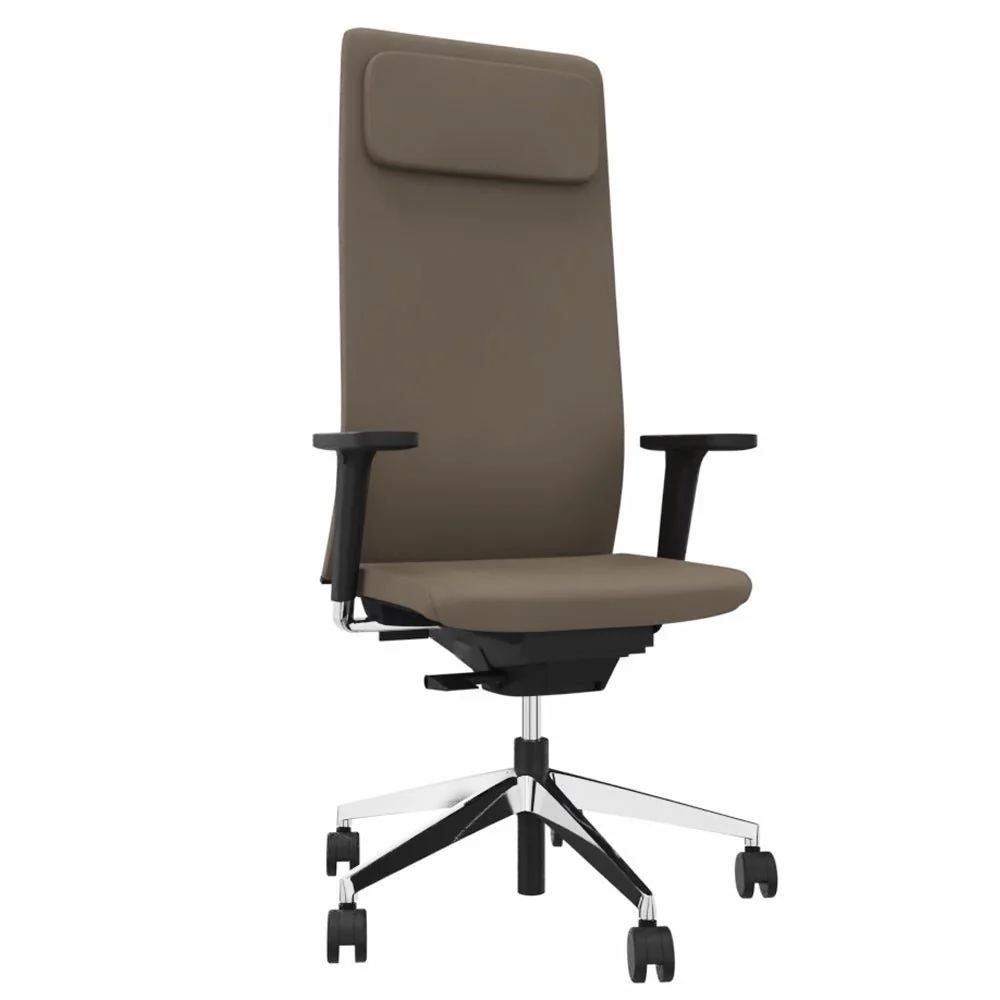 2025 Sillón Ejecutivo Ergonómico de Cuero Auténtico lento Matrix MT14 – EL SILLÓN EJECUTIVO para un Trabajo Cómodo – Fabricado en Alemania – Garantía de 30 Años