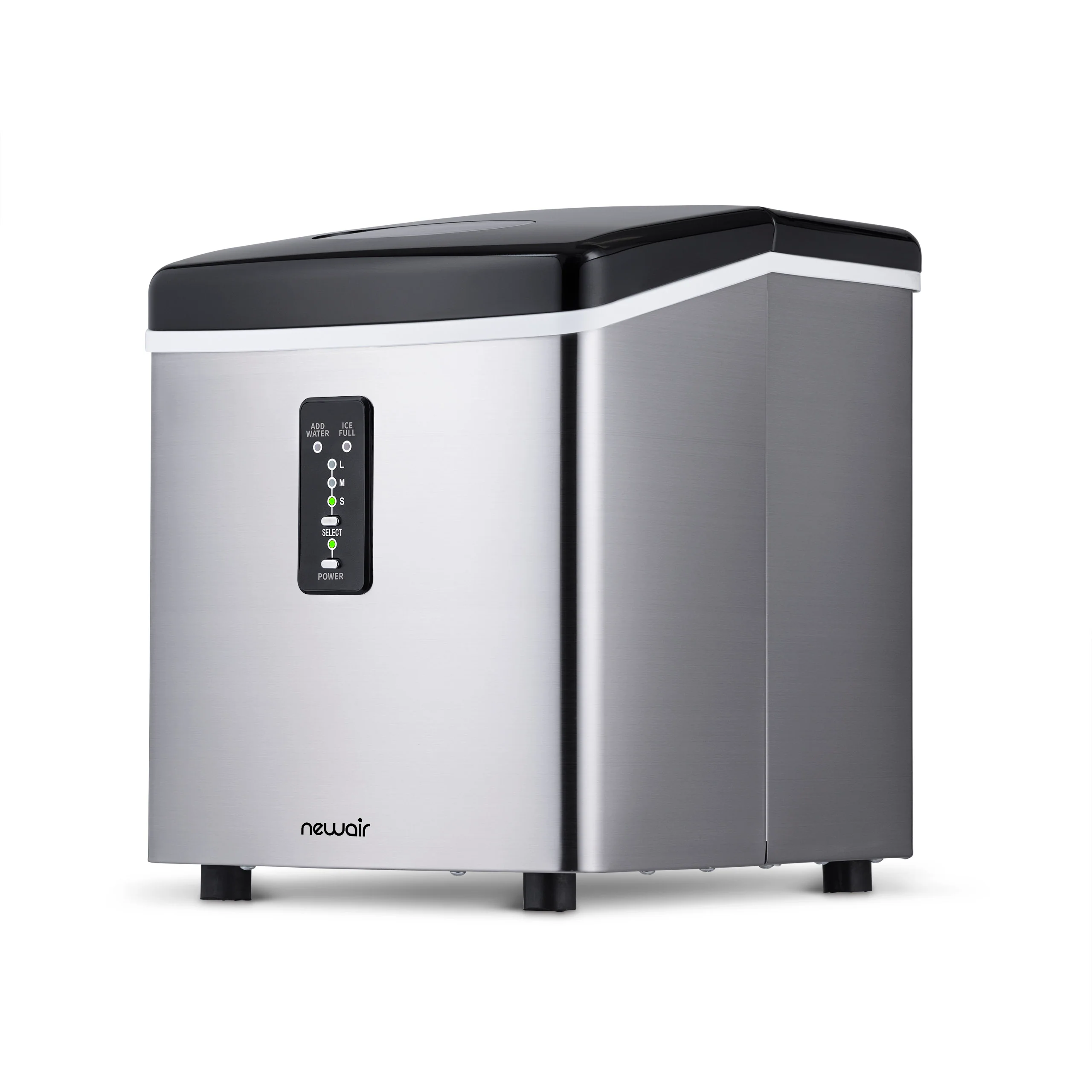 2025 Máquina de Hielo de Encimera Newair® – Cubos de Hielo en Forma de Bala