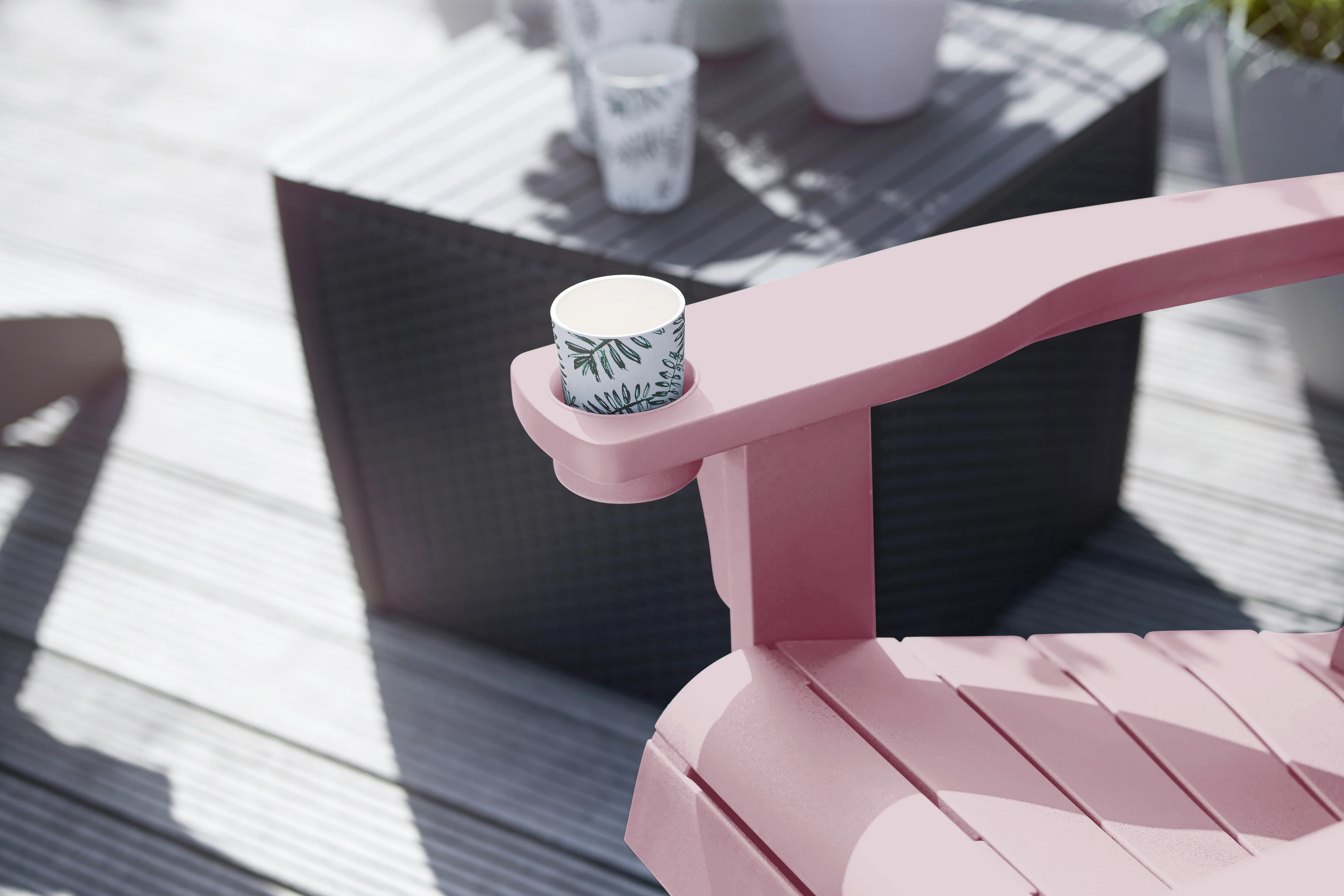 2025 PREVENTA: SEPTIEMBRE – Silla Adirondack Keter Alpine – Rosa