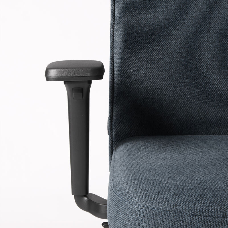 2025 Silla de Oficina Ergonómica lento Genesis | Reposabrazos | Asiento Deslizante | Soporte Lumbar | Tapizado de Lana