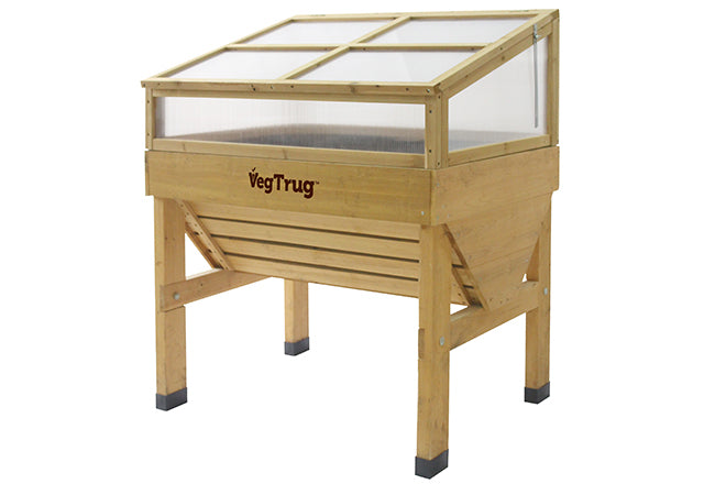 Jardinera Elevada para Exteriores – Huerto Urbano de Madera 70 x 24 x 29 pulgadas de Alto