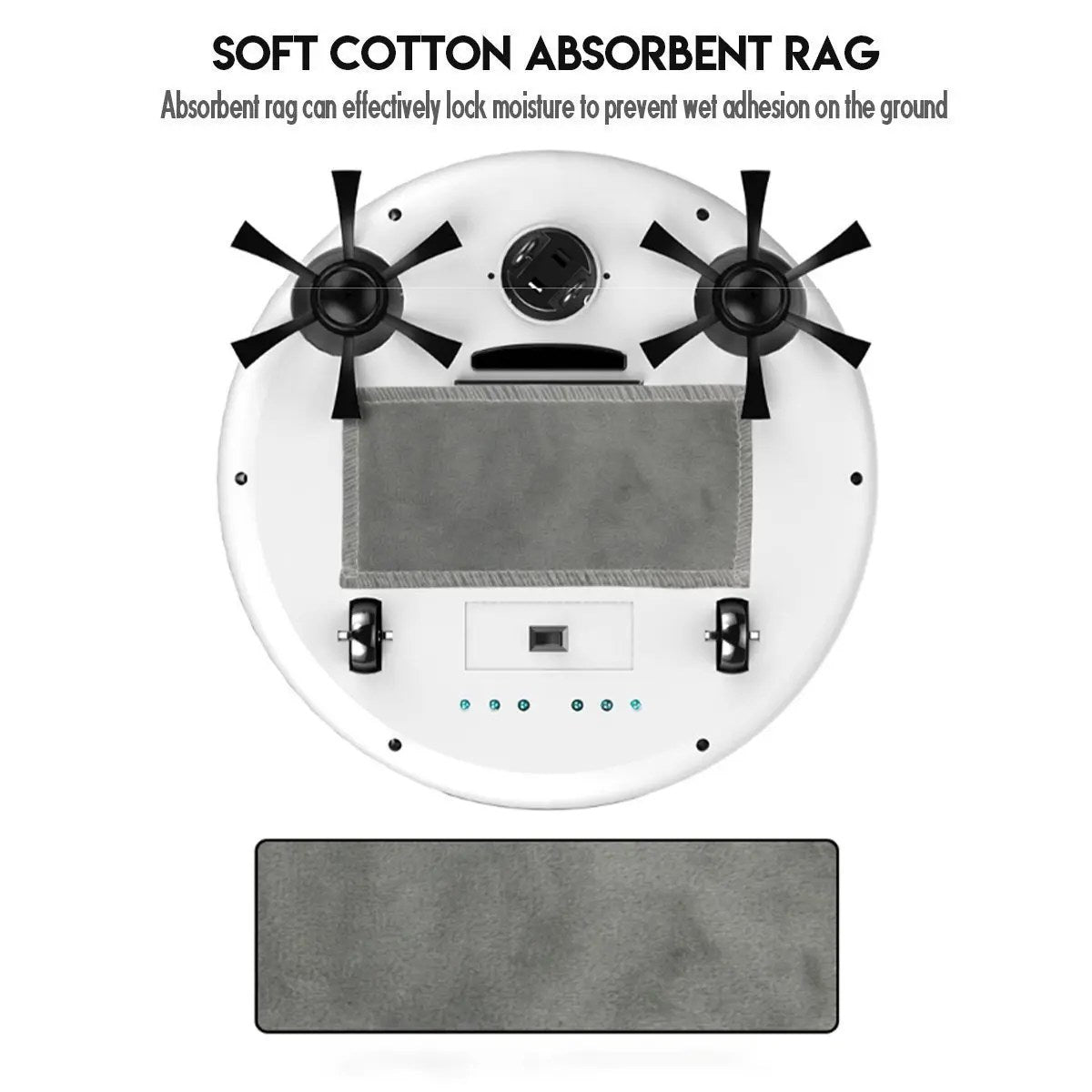 2025 Robot Aspiradora y Limpiadora Automática Inalámbrica Intelli-Kleen