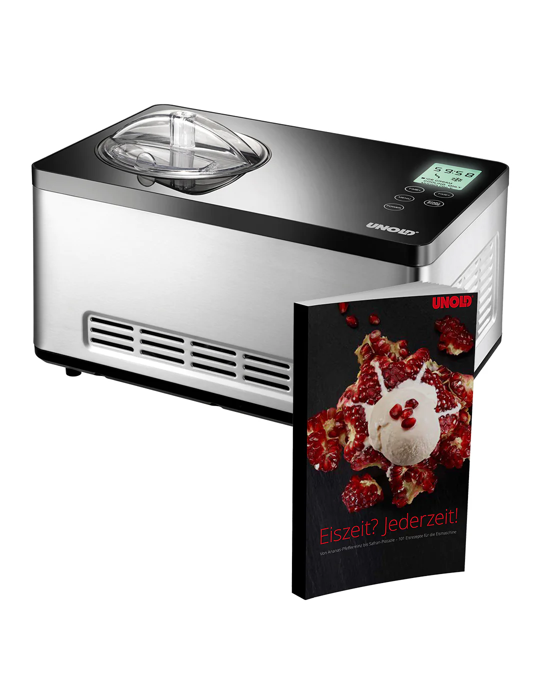 2025 Máquina para hacer sorbetes Gusto con libro de recetas 2 L