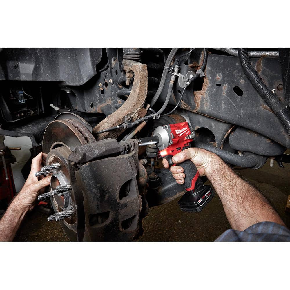 Llave de impacto inalámbrica compacta M12 FUEL de 12V, sin escobillas, de 3/8 pulg. (Solo herramienta) modelo 2554-20