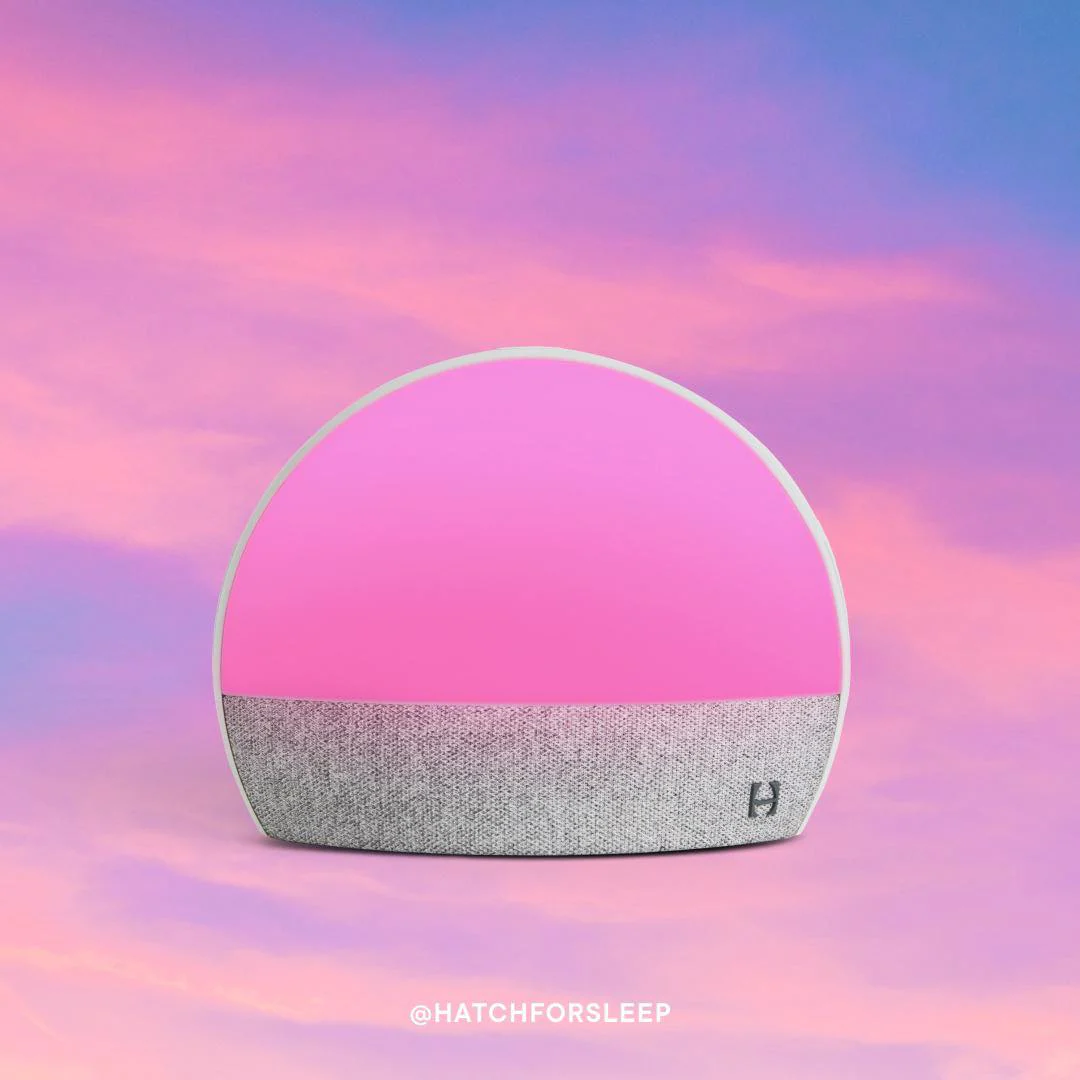 2025 Hatch Restore Máquina de Sonidos con Despertador de Luz Inteligente Simulación Amanecer