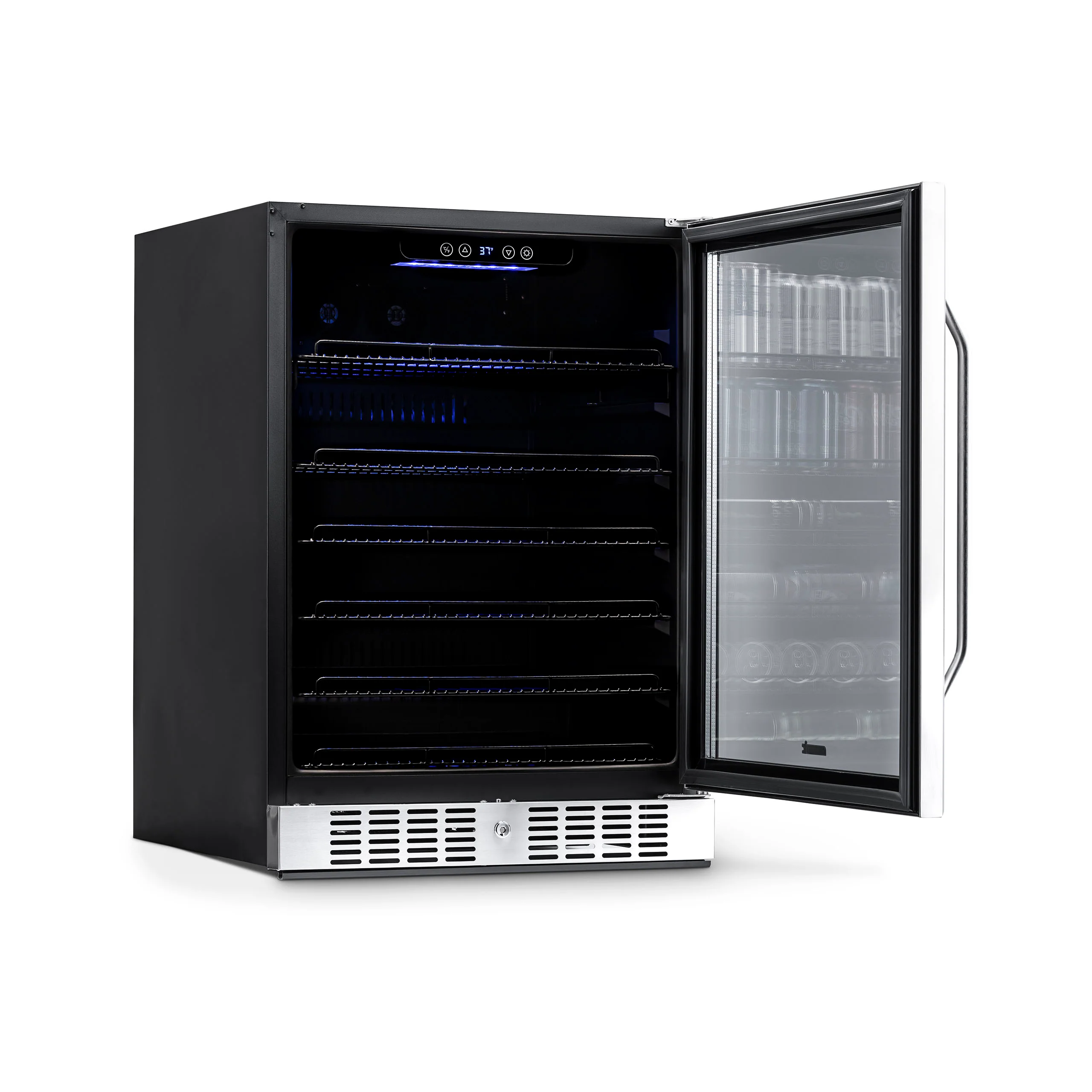 2025 Newair® Refrigerador de Bebidas Empotrable de Acero Inoxidable – 177 Latas – 24