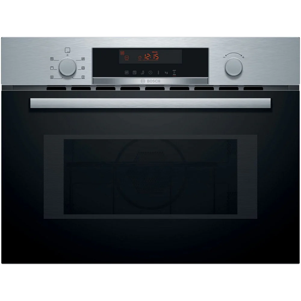 2025 Horno Microondas Empotrable Bosch CMA583MS0B Serie 4 con Aire Caliente, 60 x 45 cm, Acero Inoxidable