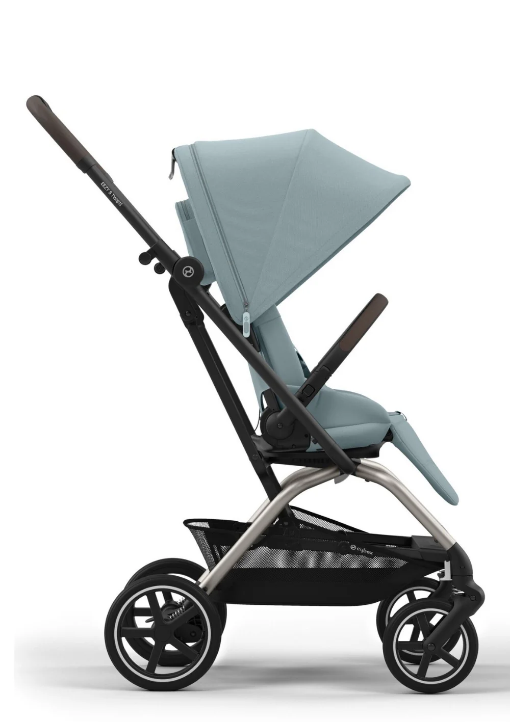 2025 Cochecito Eezy S Twist+2 Taupe / Azul Tormenta