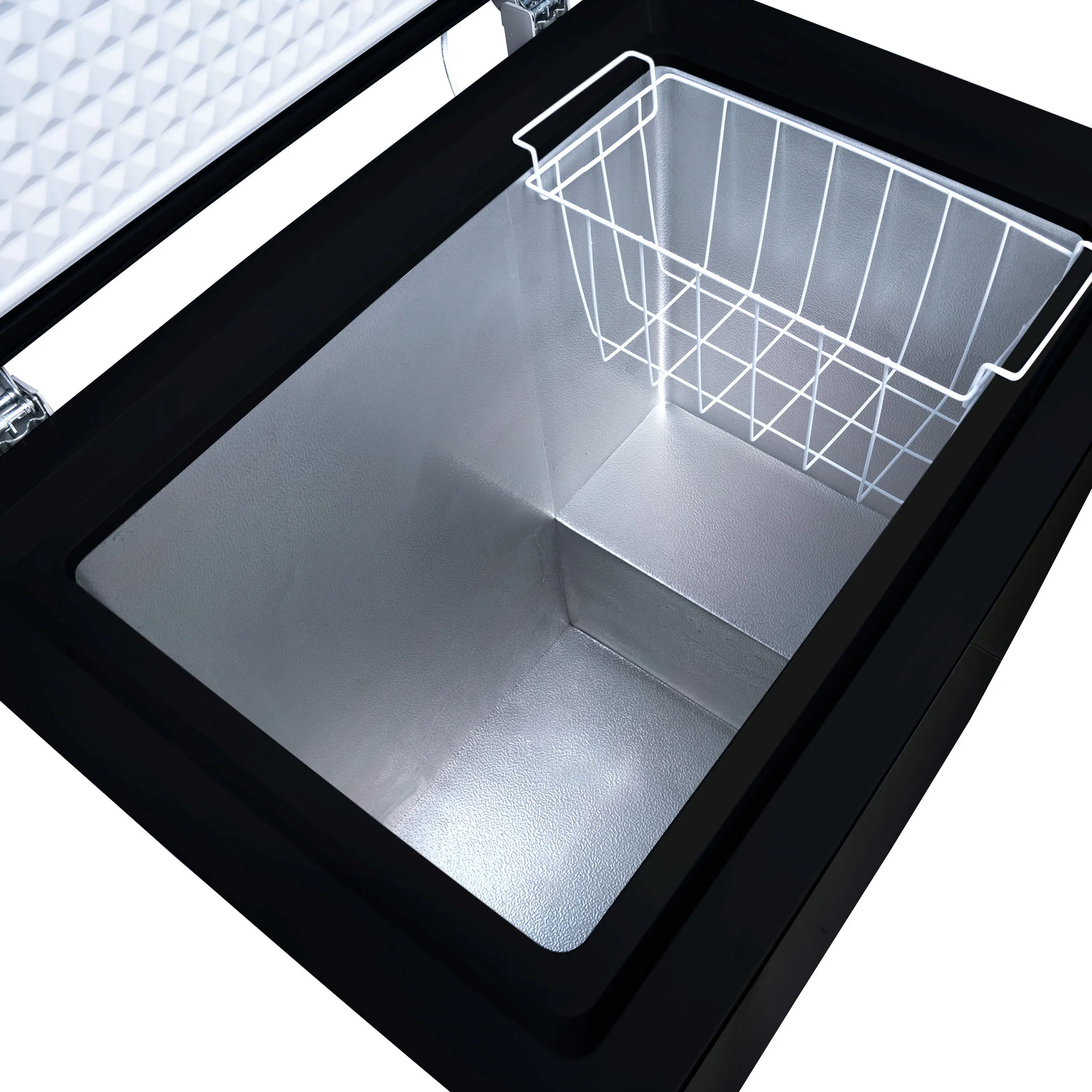 2025 Congelador Horizontal Mini-Profunfo Newair – 5 pies³ – Negro