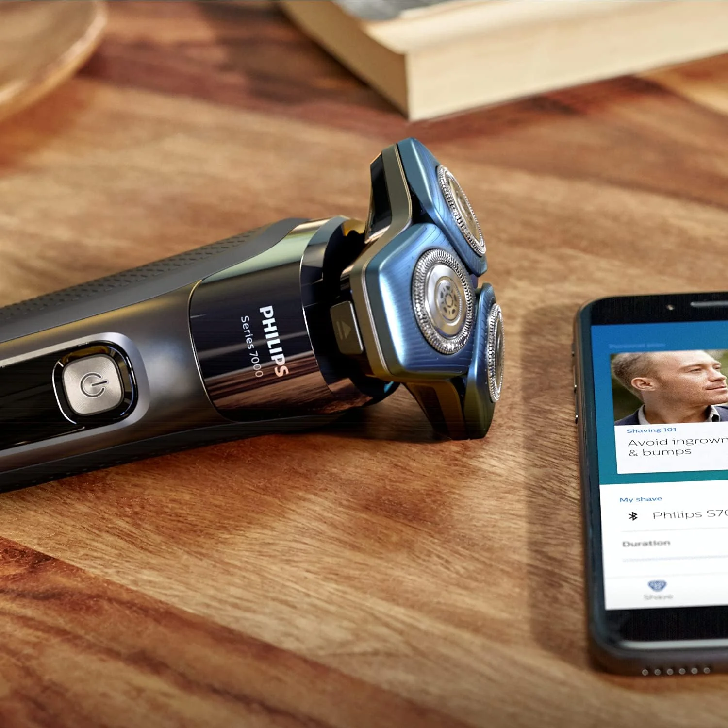 2025 Philips Serie 7000 Afeitadora en seco y húmedo S7887/55 con Quick Clean Pod