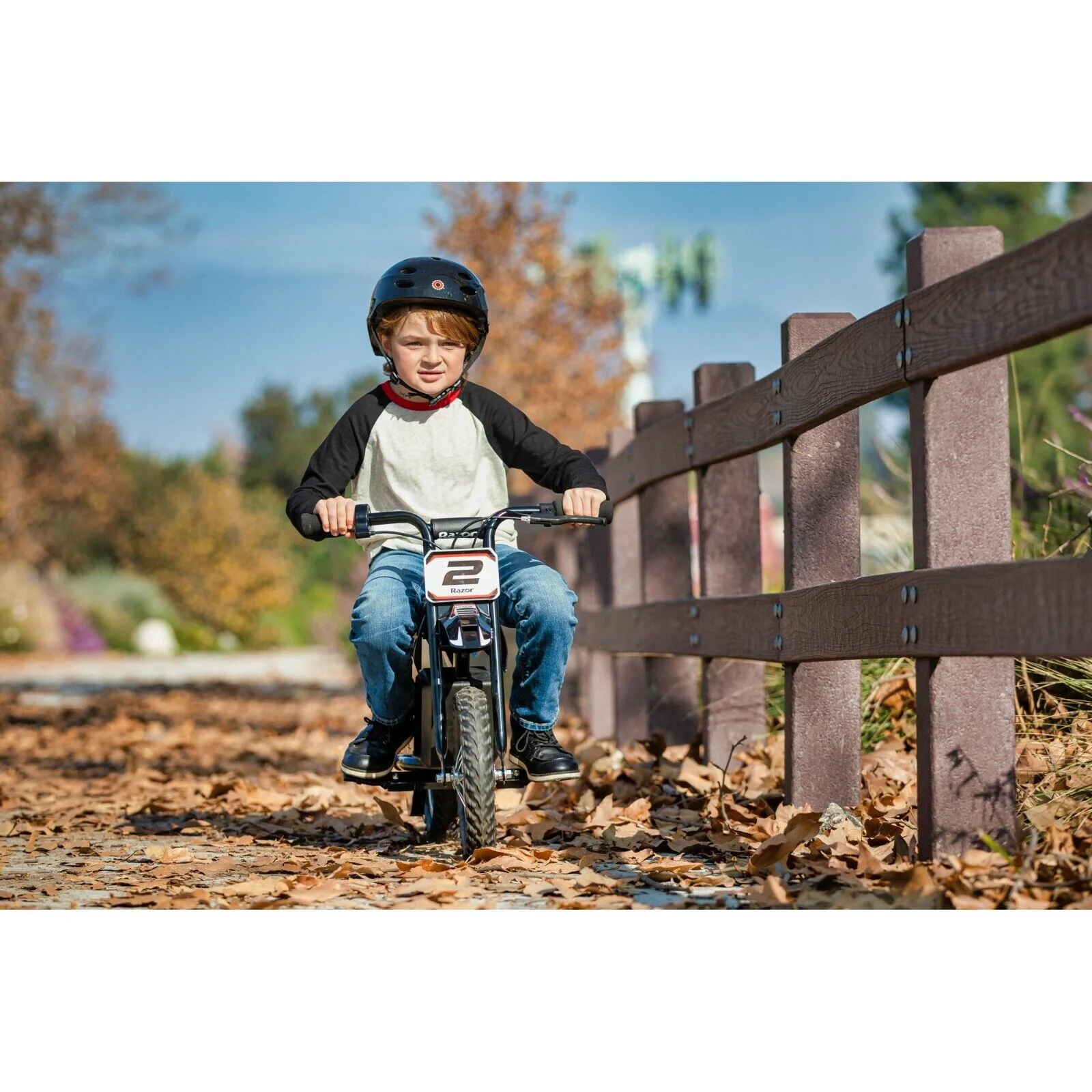 2025 Moto Cross Eléctrica para Niños Razor Dirt Rocket MX125 - Azul