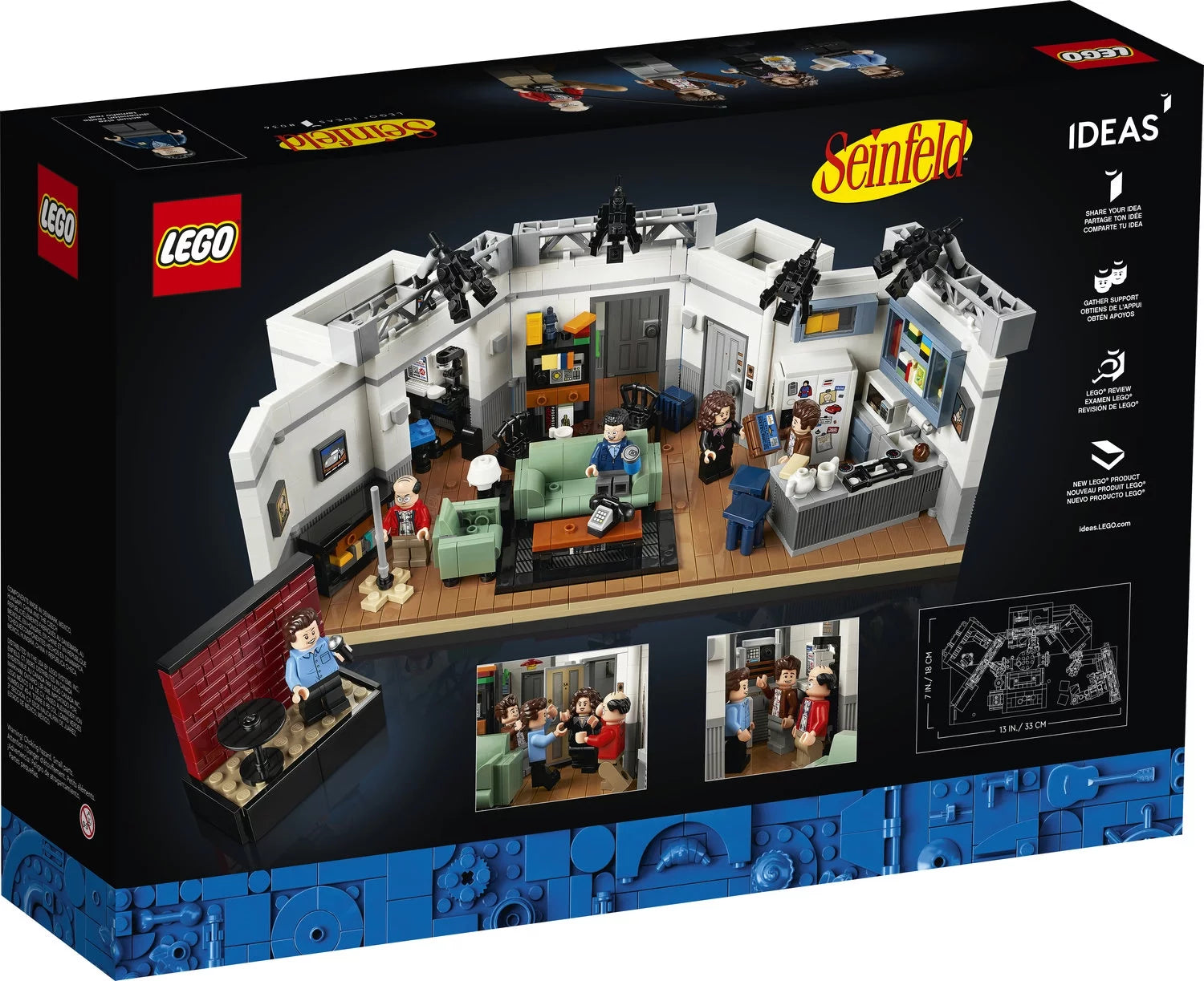 LEGO Ideas Seinfeld 21328 – Set de Construcción (1326 Piezas)