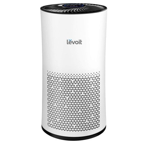 Purificador de Aire LEVOIT para Habitaciones Grandes en Casa con Filtro HEPA Verdadero, Purificador de Aire para Alergias, Mascotas, Fumadores, Moho, Polen, Polvo, Eliminador de Olores Silencioso para Dormitorio, 538 pies², LV-H133, Blanco (Reacondic
