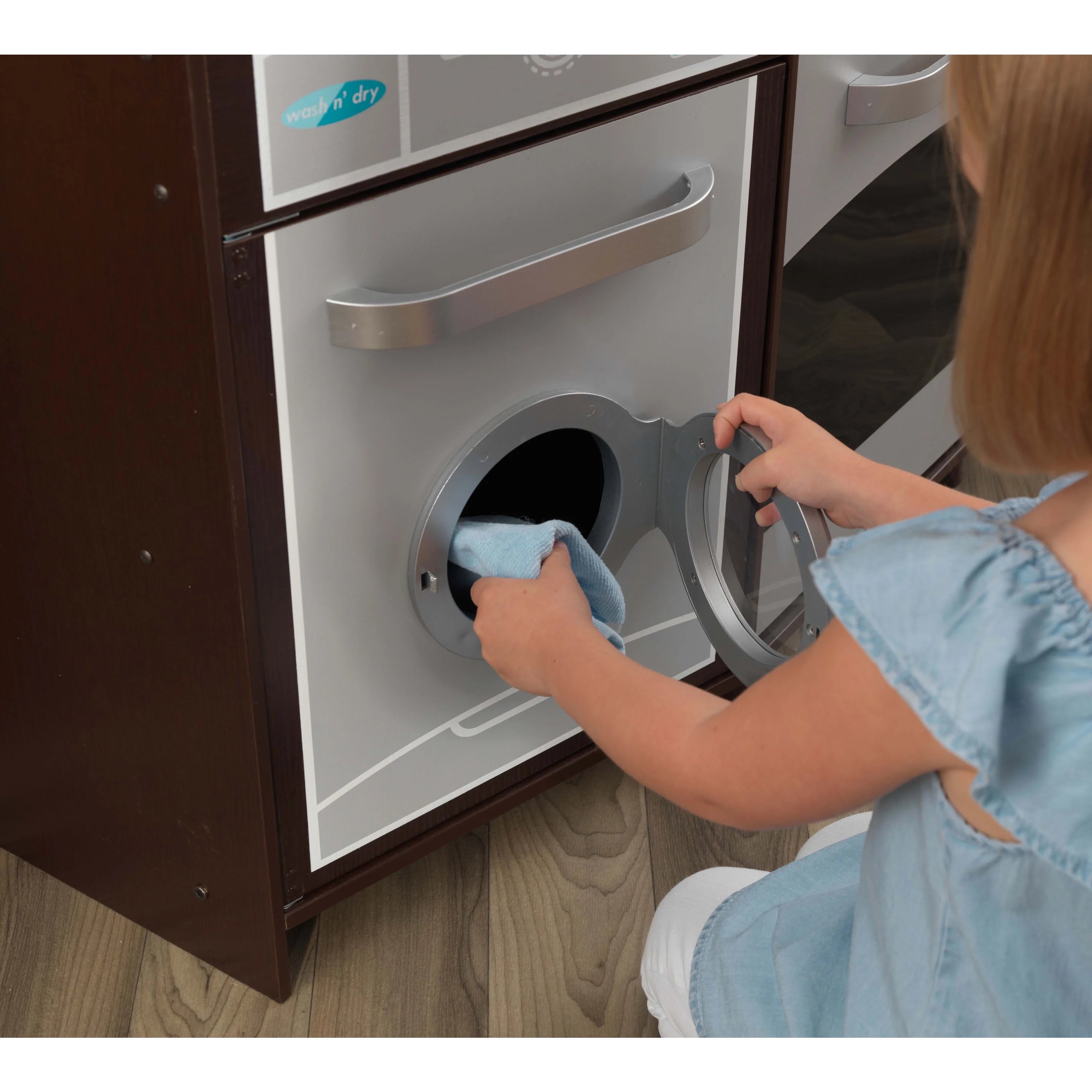 Cocina de Juego KidKraft Grande de Madera con Luces y Sonidos – Espresso
