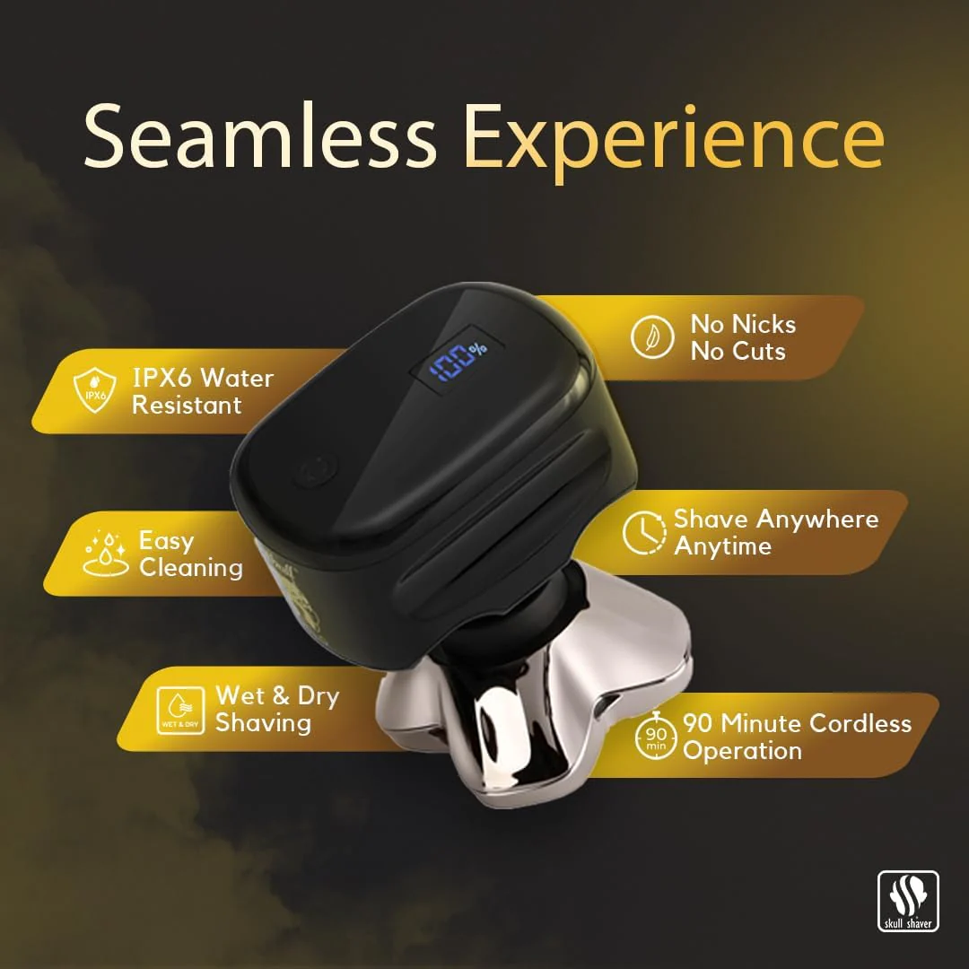 2025 Pitbull Gold PRO – Afeitadora eléctrica para cabeza y rostro