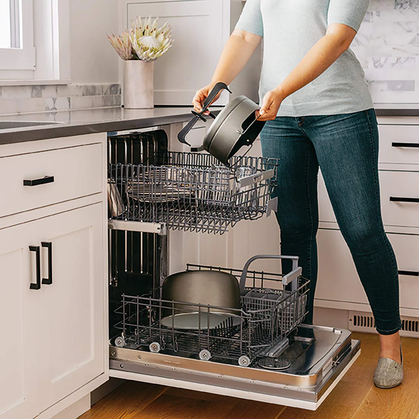 2025 Ninja Foodi Olla Multifunción [OP300UK], 7 en 1, 6 L, olla a presión eléctrica rápida y freidora de aire caliente, gris y negro