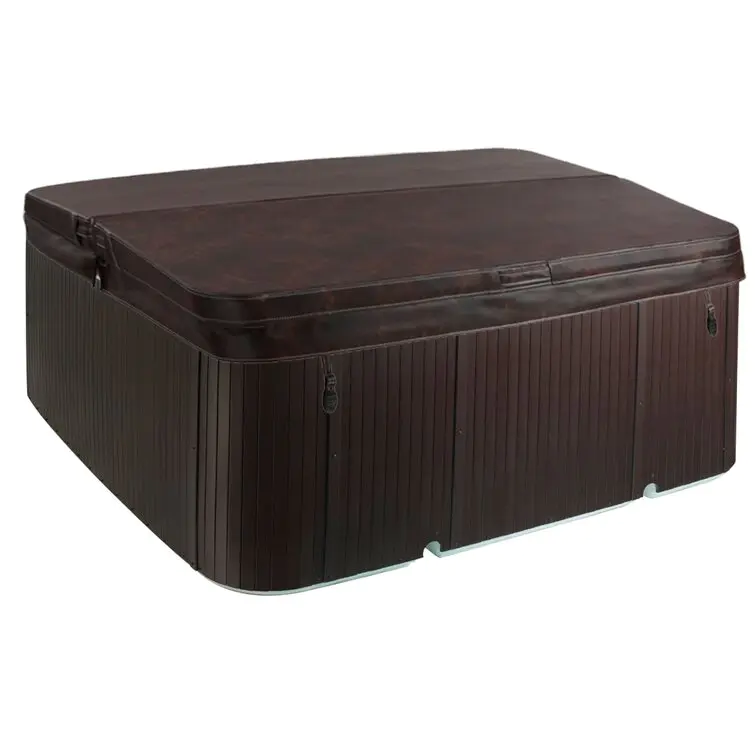 Lifesmart Spas – Spa 230 Voltios, 7 personas, 65 chorros con ozonizador – Color Espresso