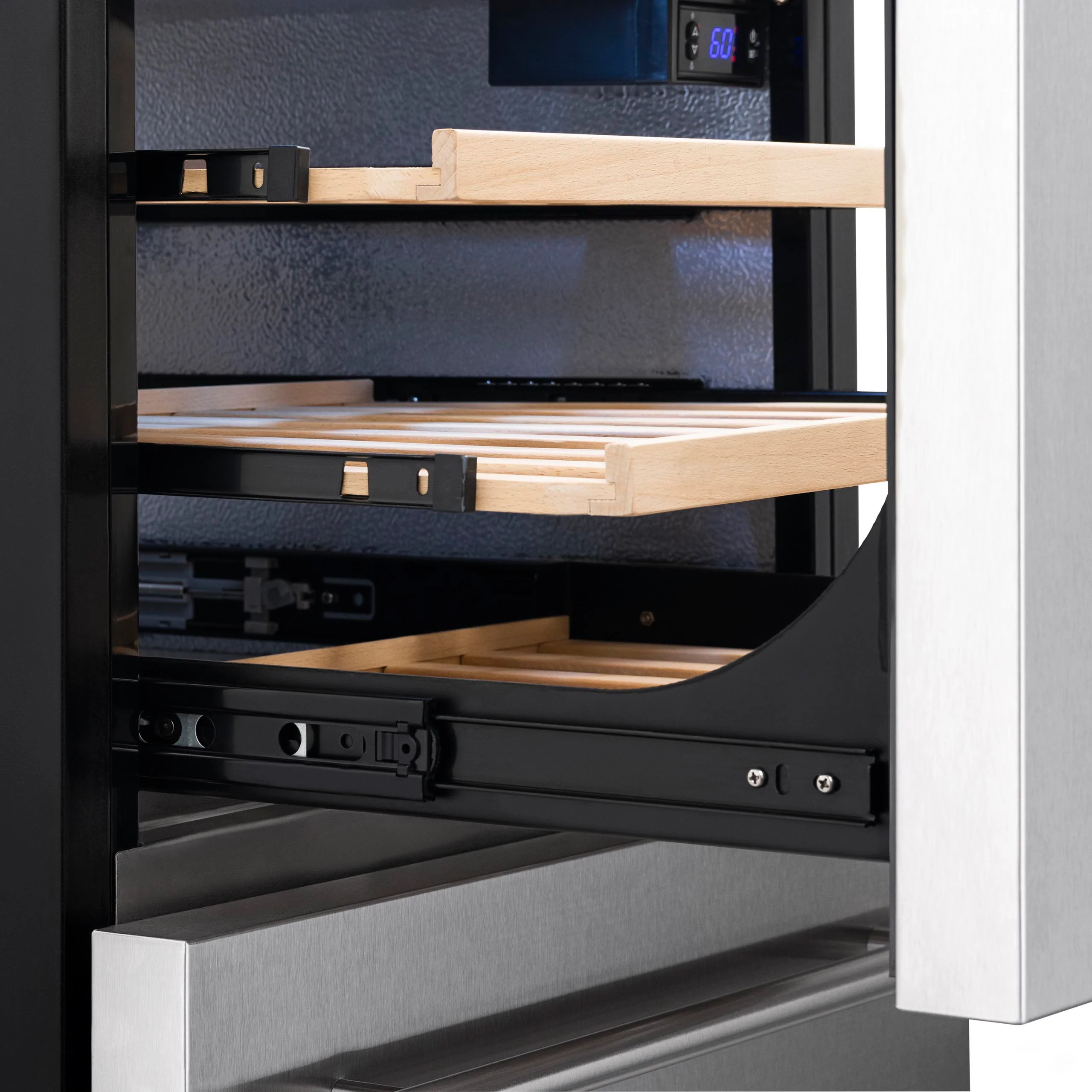 2025 Newair® Refrigerador de Bebidas Empotrable para Interior/Exterior - 80 Latas, 20 Botellas - 24”