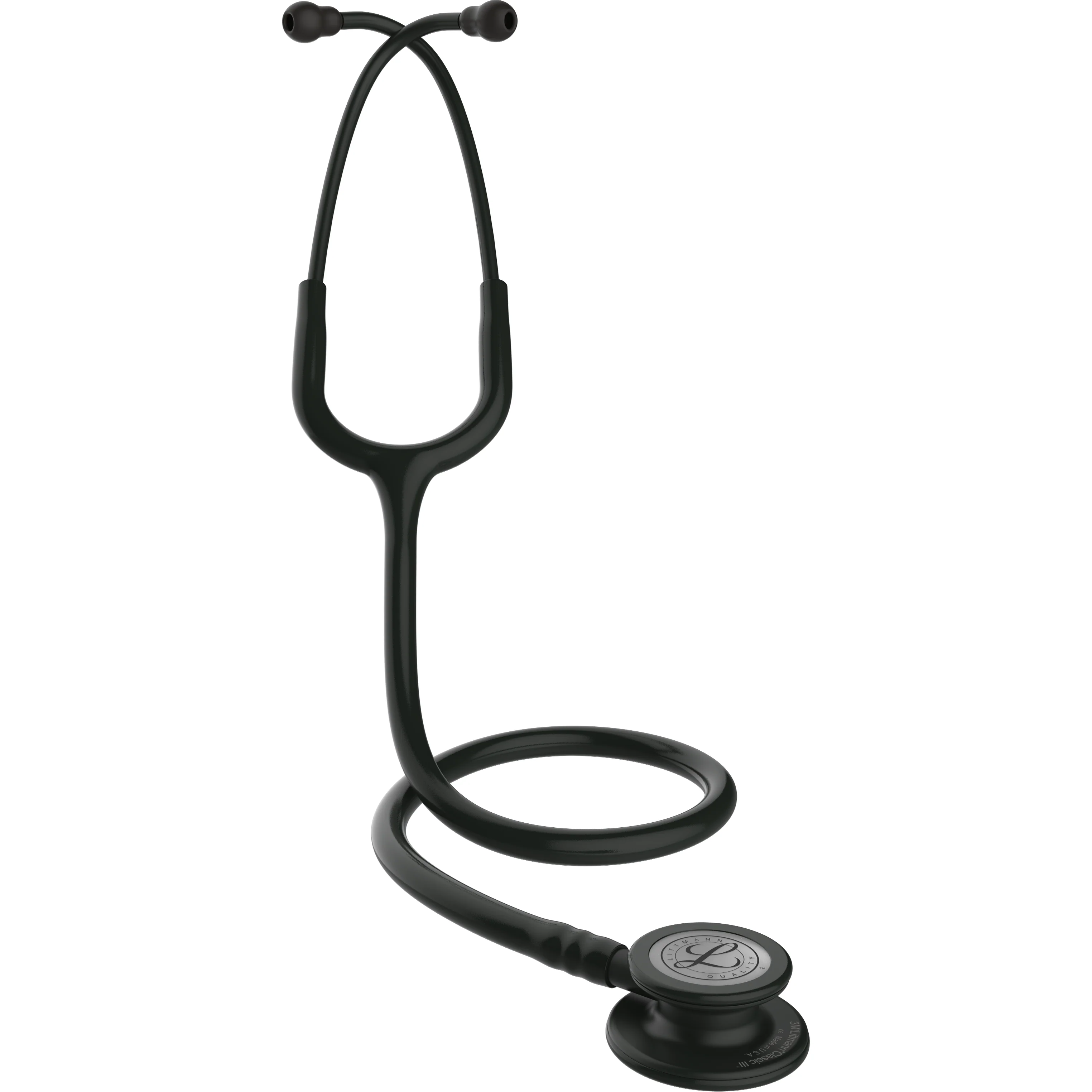 2025 Estetoscopio de Monitoreo Littmann Classic III: Todo Negro 5803