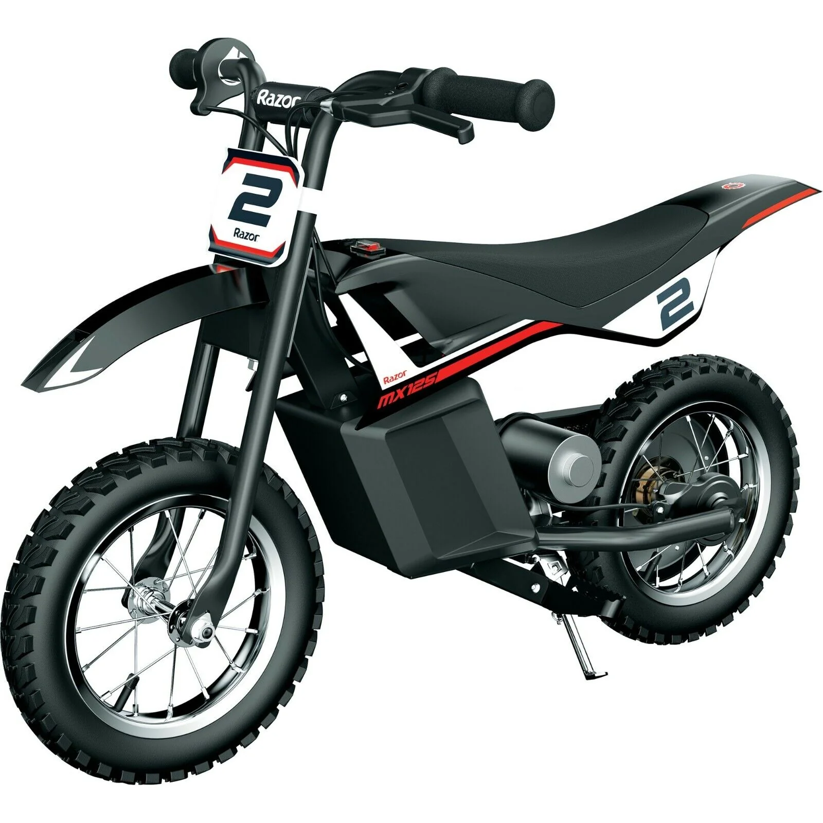 2025 Moto Cross Eléctrica para Niños Razor Dirt Rocket MX125 - Negra
